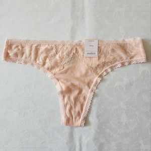 🔥💕NWT Auden thong Panties 🍑 Peach soft Medium